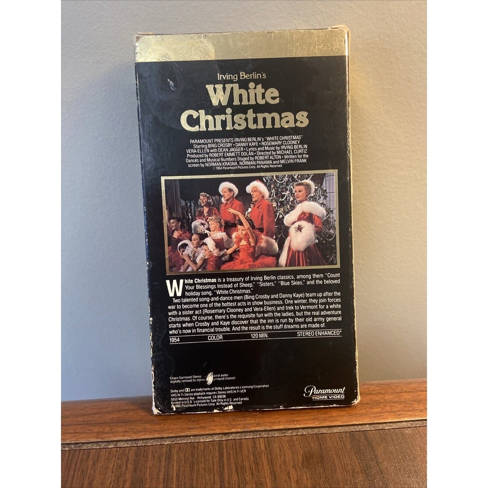 VHS Irving Berlin's White Christmas Special Collector Series 1954 Color - Picture 3 of 6
